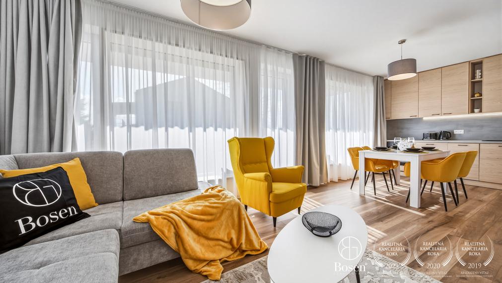 BOSEN | 2-izbový apartmán s terasou v rezidencii, Mengusovce