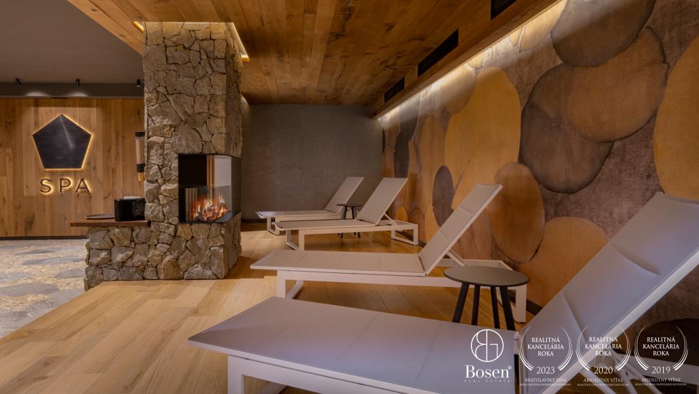 BOSEN | Luxusný 1 izbový apartmán s balkónom v PRÉMIOVOM HORSKOM REZORTE, Tatranská Lomnica