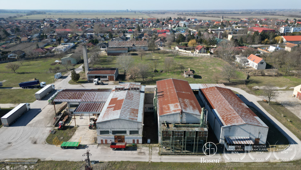 BOSEN | Areál na prenájom - výroba, skladovanie, podnikanie