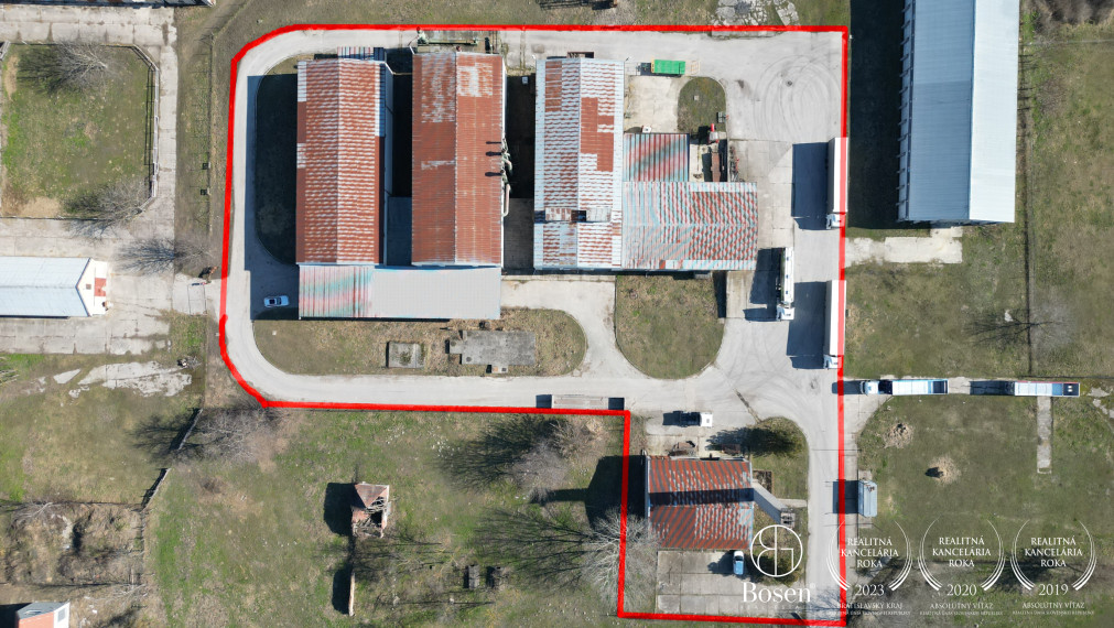 BOSEN | Areál na prenájom - výroba, skladovanie, podnikanie