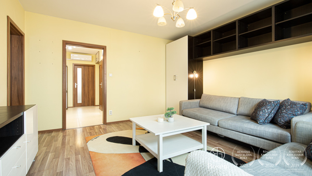 BOSEN | PRENÁJOM Zariadený a priestranný 3-izbový byt s loggiou – Galanta (Sever)