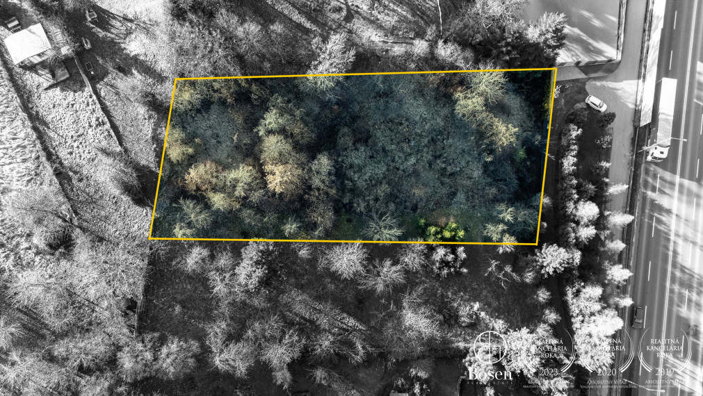 BOSEN | Rekreačný pozemok na stavbu chaty, 2004 m², Strážov