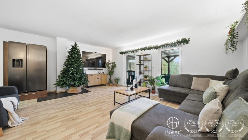 BOSEN | 4-bedroom family house with potential for 5 rooms, Višňová Street, Dunajská Lužná, 151 m2