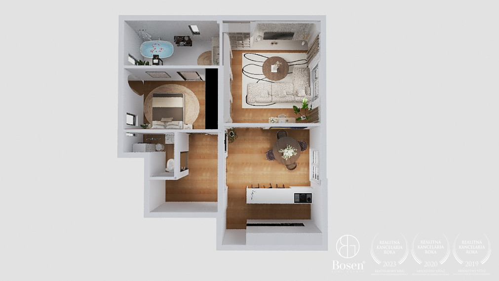 BOSEN | Na predaj byt v centre Trenčína o výmere 78m2 s parkovaním