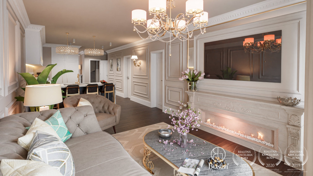 BOSEN | 3i byt s vysokým štandardom v komornej rezidencii