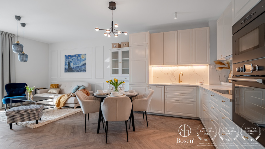 BOSEN| 2 izbový, zariadený byt s predzáhradkou