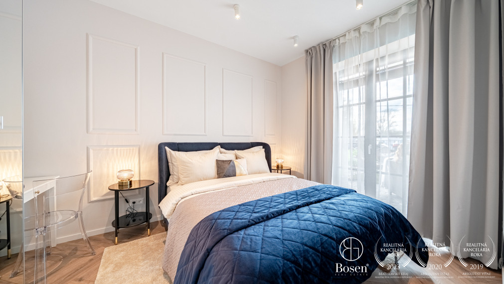 BOSEN| 2 izbový, zariadený byt s predzáhradkou