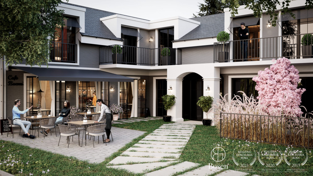 BOSEN | 3i slnečný byt v komornej rezidencii