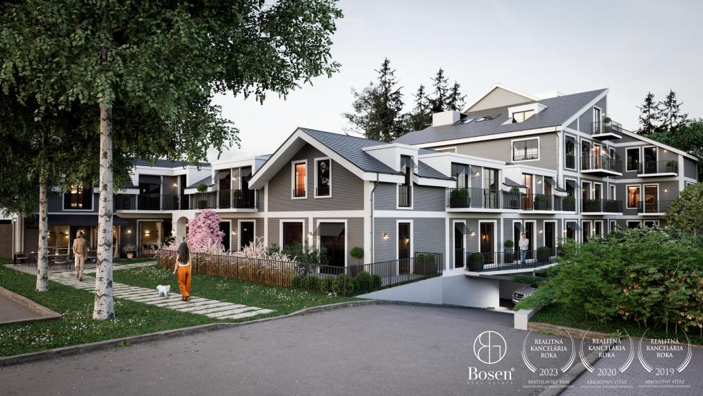 BOSEN | 4i byt s vysokým štandardom v komornej rezidencii