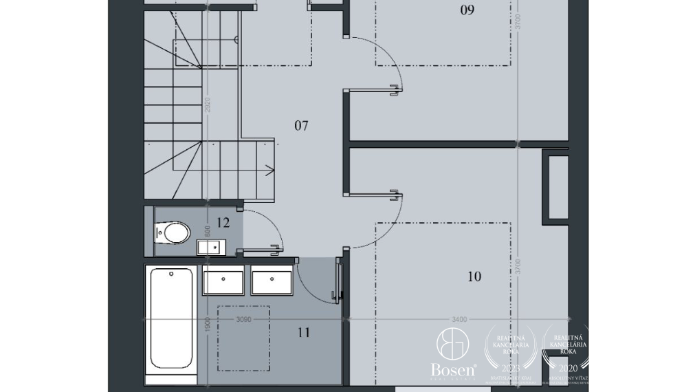 BOSEN | 3i mezonet v štandarde v komornej rezidencii