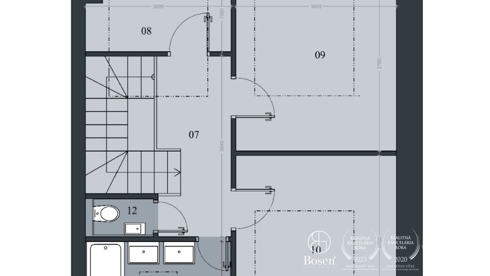 BOSEN | 3i mezonet v štandarde v komornej rezidencii