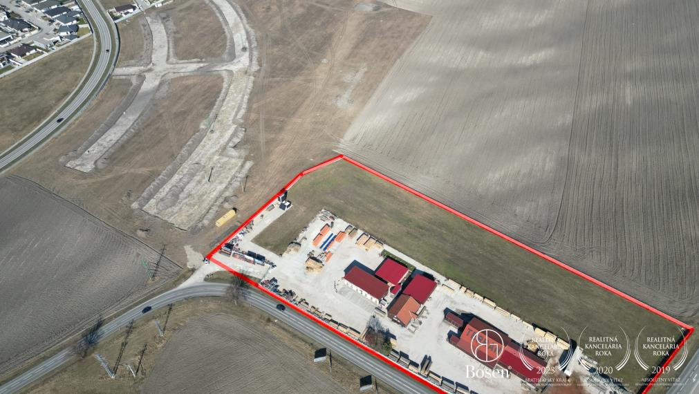 BOSEN | Priemyselný areál s predajňou a investičným pozemkom Dun. Streda