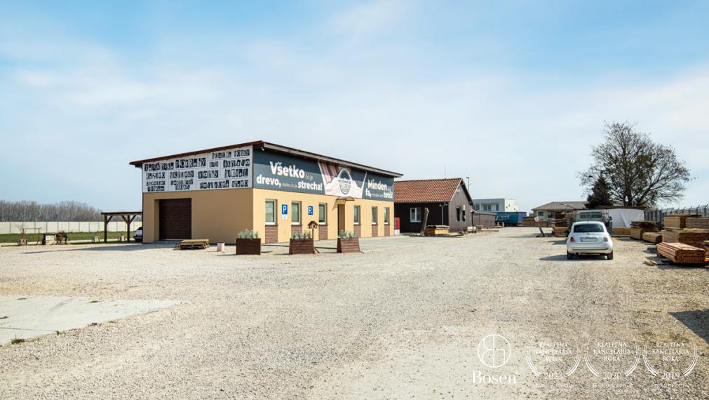 BOSEN | Priemyselný areál s predajňou a investičným pozemkom Dun. Streda
