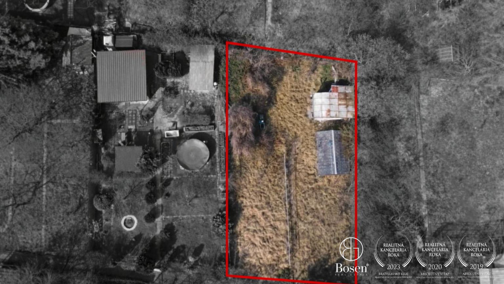 Na predaj záhrada s chatkou - Žabí majer, Bratislava - Rača