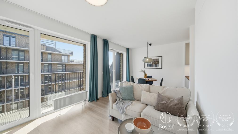 BOSEN | 2 izbový byt v komunitnom prostredí - Slnečnice Uniq