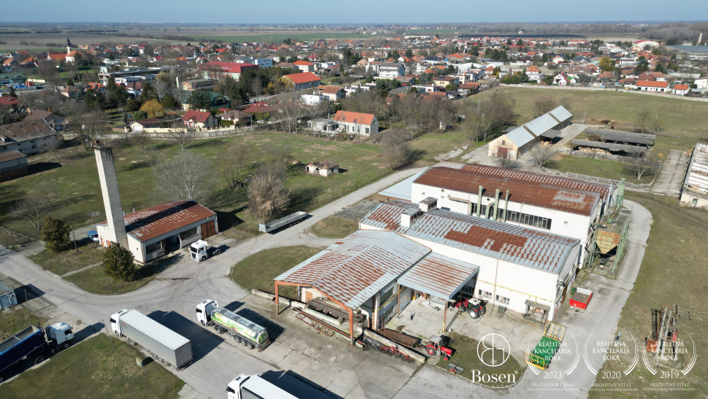 BOSEN | Areál na prenájom - výroba, skladovanie, podnikanie