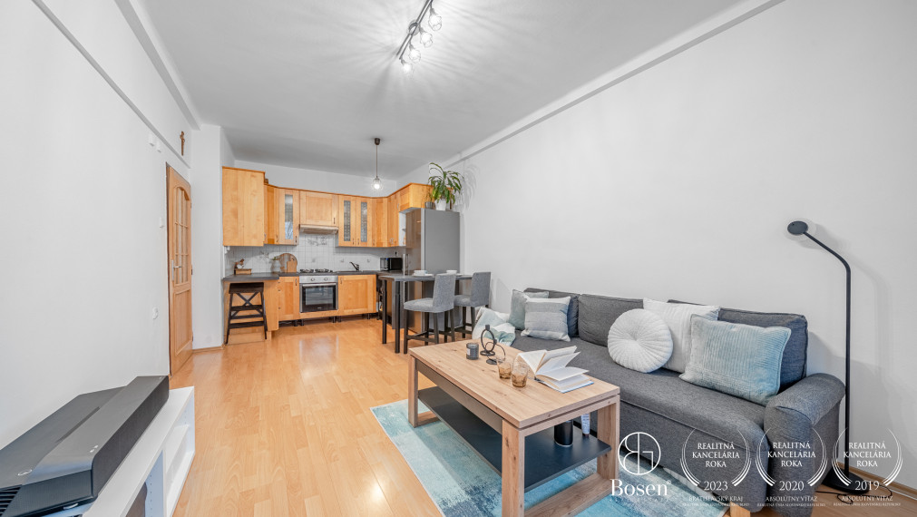 BOSEN | Na predaj 2 izbový byt v Rači, Kadnárova, 50 m2