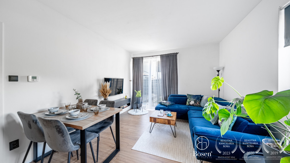 BOSEN |  2-izbový byt so záhradou a parkovacím miestom, 85m2