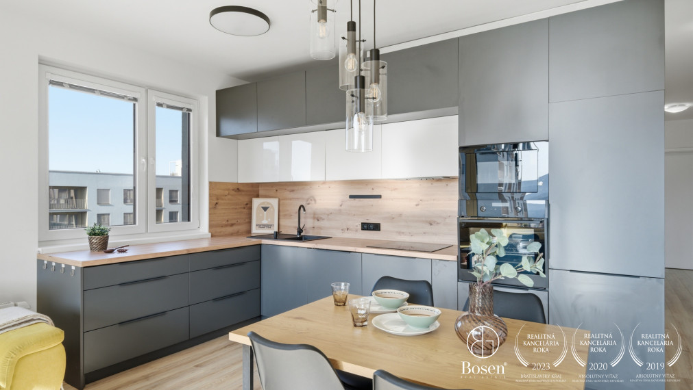 BOSEN | Zariadený 3 izbový byt, Bory, BA, 74,05 m2
