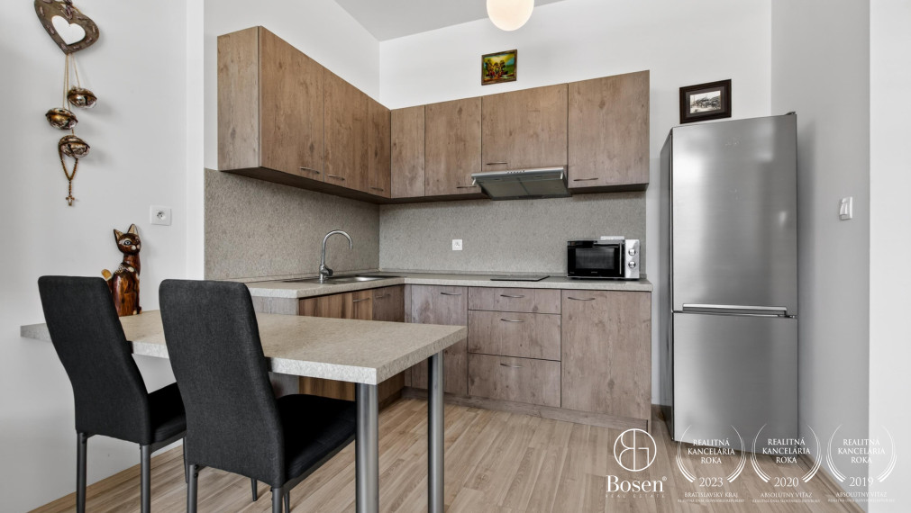 BOSEN | Zariadená garsónka v novostavbe PRIMA PARK v mestskej časti Ružinov, Jašíkova ulica