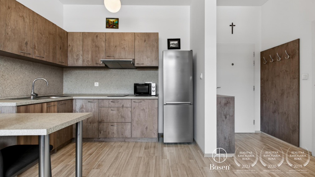 BOSEN | Zariadená garsónka v novostavbe PRIMA PARK v mestskej časti Ružinov, Jašíkova ulica