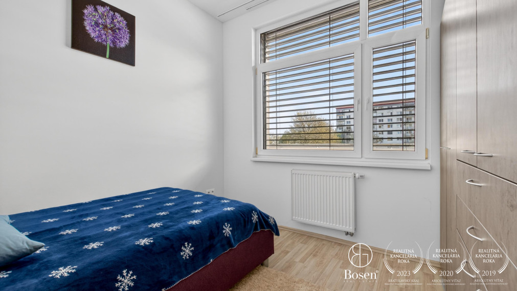 BOSEN | Zariadená garsónka v novostavbe PRIMA PARK v mestskej časti Ružinov, Jašíkova ulica