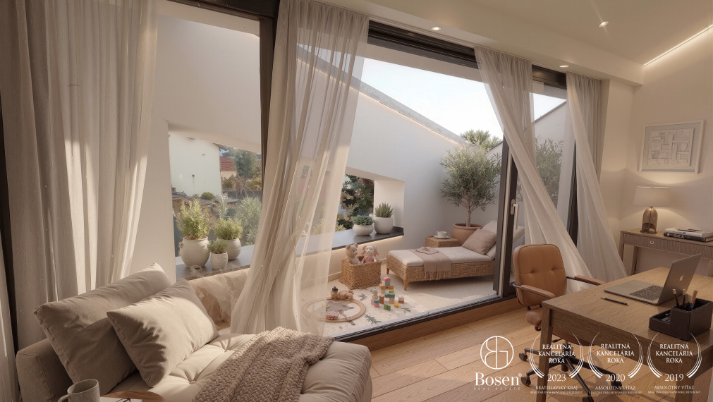 BOSEN| 3-izbový priestranný mezonet v projekte Vila Sandberg