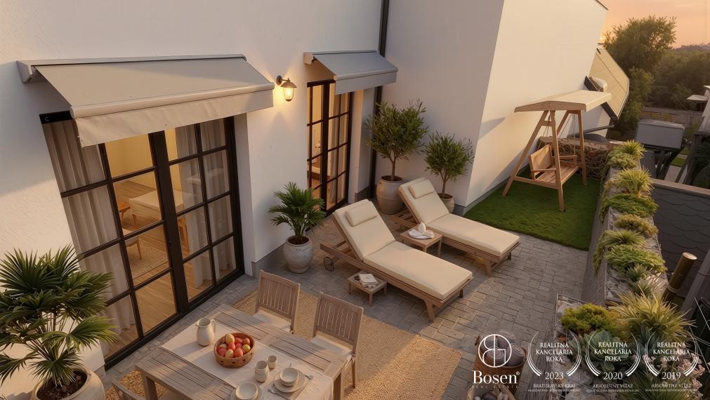 BOSEN| 4-izbový neobyčajný byt v projekte Vila Sandberg