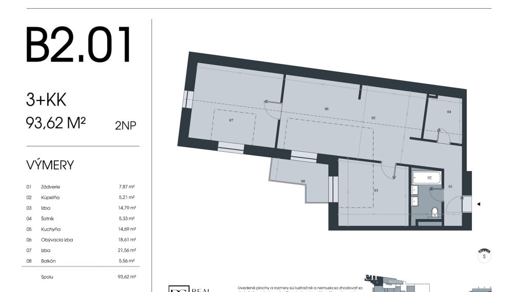 BOSEN|3-izbový atypický byt s priznaným krovom-Vila Sandberg