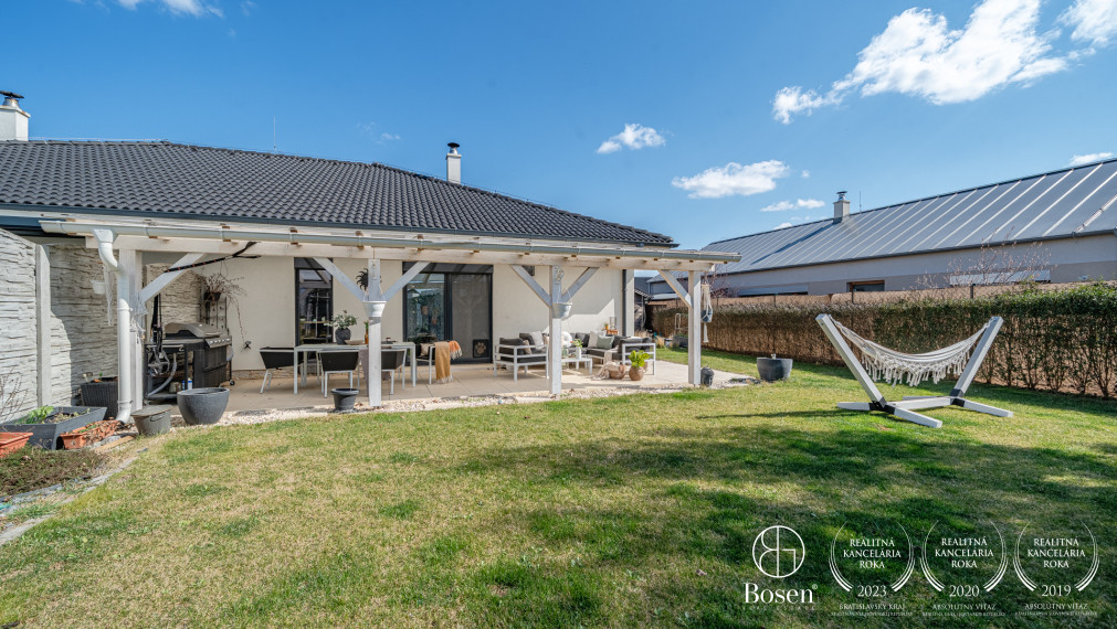 BOSEN |Útulný RD s krbom v obci Miloslavov – Alžbetin Dvor