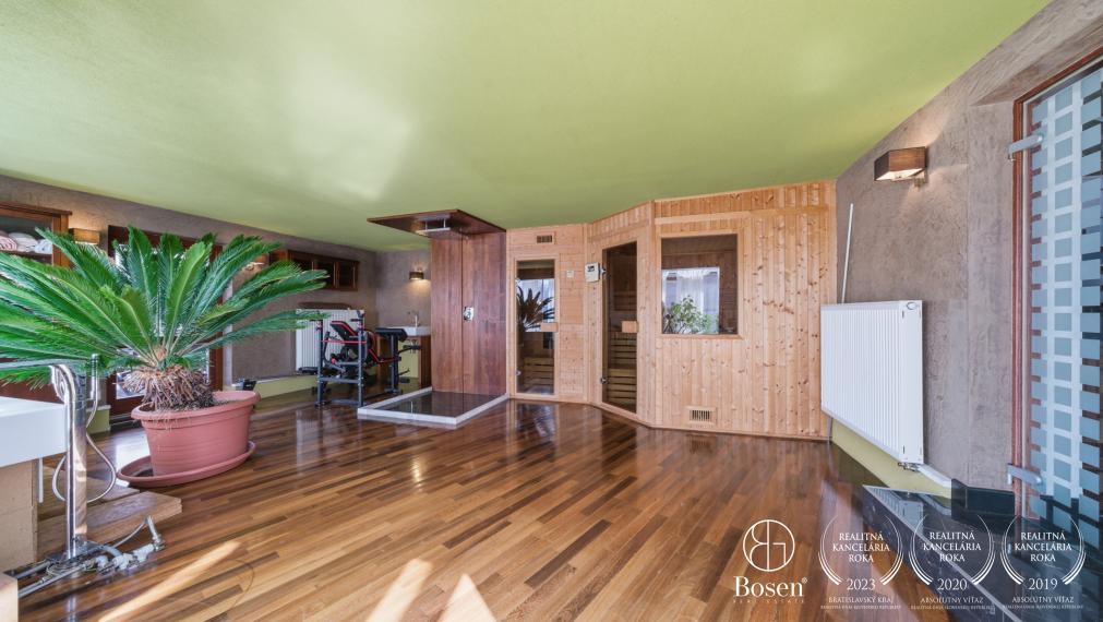 BOSEN | Rodinný dom s wellness a podnikateľským priestorom, Veľké Bielice, 521 m2