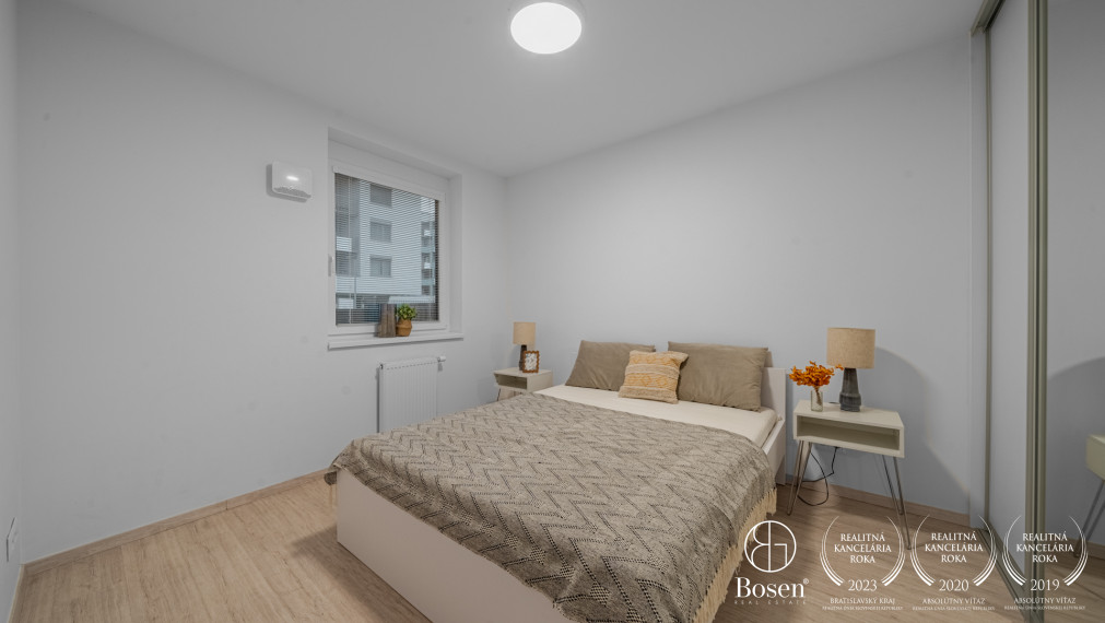 BOSEN | Zariadený 2 izbový byt s balkónom v novostavbe Nuppu, Ružinov