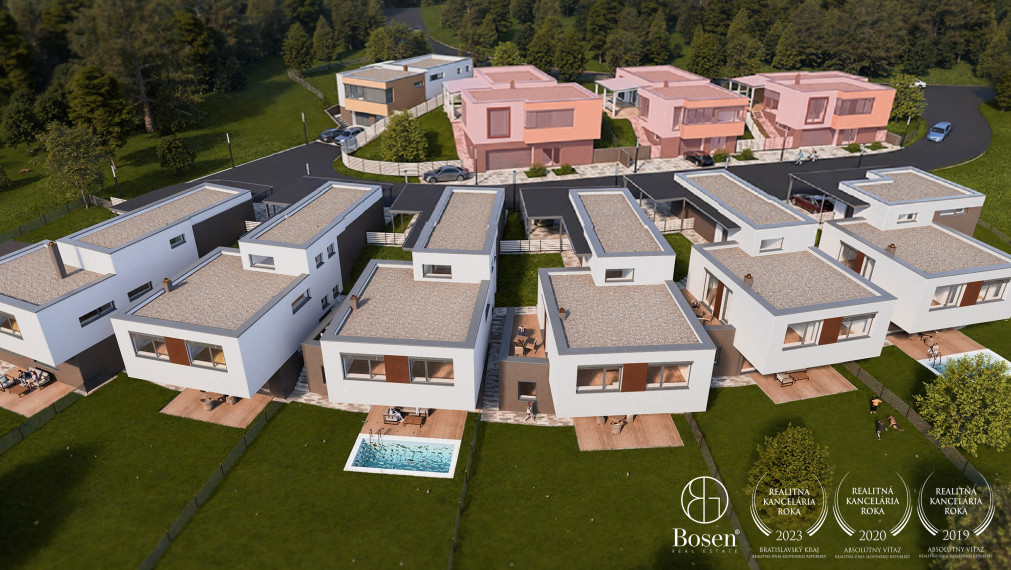 BOSEN | Novostavba 4 izbový rodinný dom s garážou, Slnečné stráne RD3