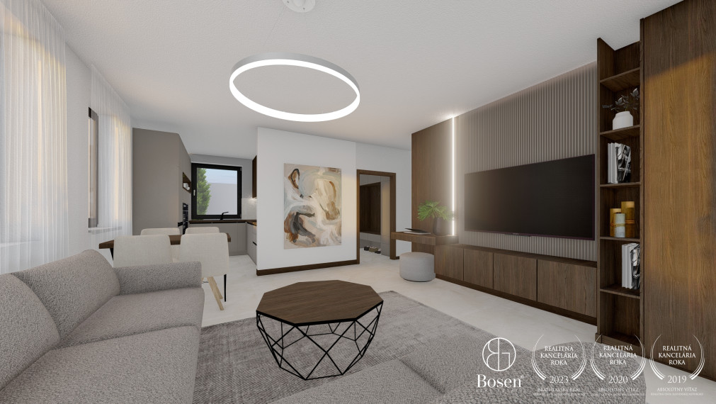 BOSEN|Vydané stavebné povolenie! Novostavba 4 izbového rodinného domu