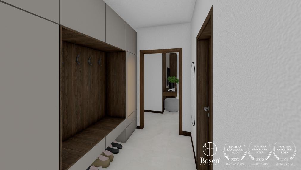 BOSEN|Vydané stavebné povolenie! Novostavba 4 izbového rodinného domu