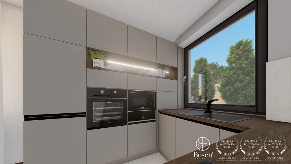 BOSEN|Vydané stavebné povolenie! Novostavba 4 izbového rodinného domu