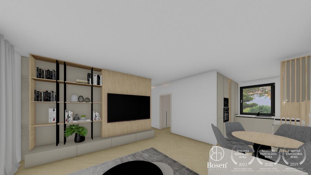 BOSEN|Vydané stavebné povolenie! Novostavba 4 izbového rodinného domu