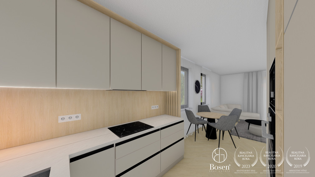 BOSEN|Vydané stavebné povolenie! Novostavba 4 izbového rodinného domu