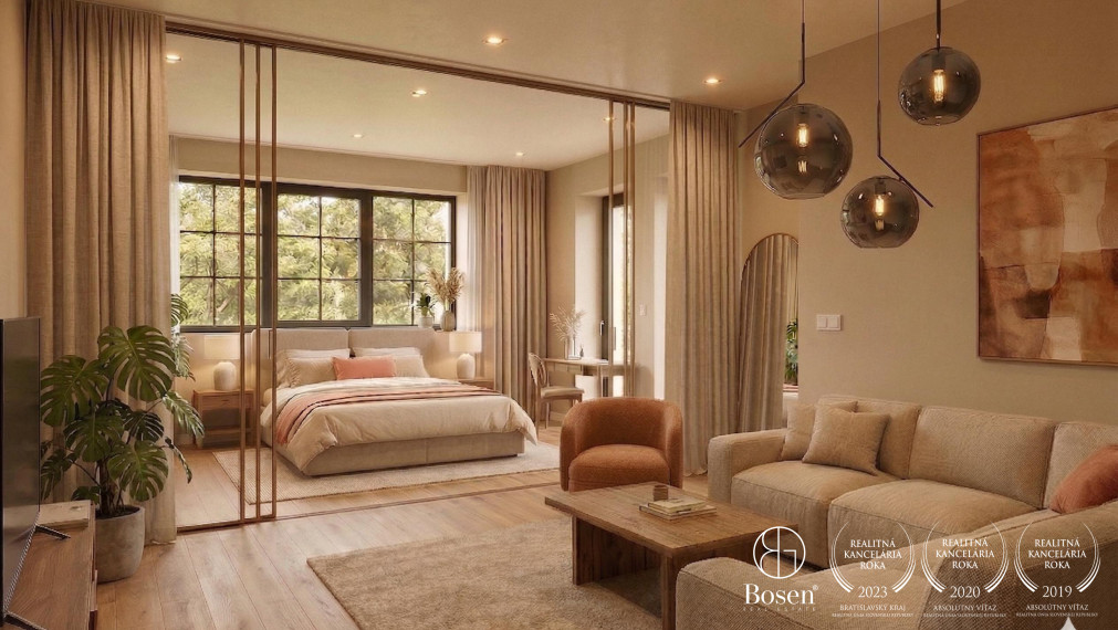 BOSEN | 3- izbový byt v rezidenčnom projekte- Vila Sandberg