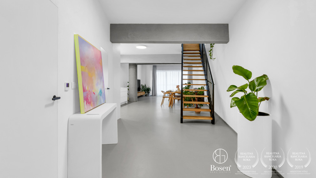 BOSEN | Novostavba 3 izbový mezonet s terasou 163,64 m2, Bratislava – m.č. Staré Mesto