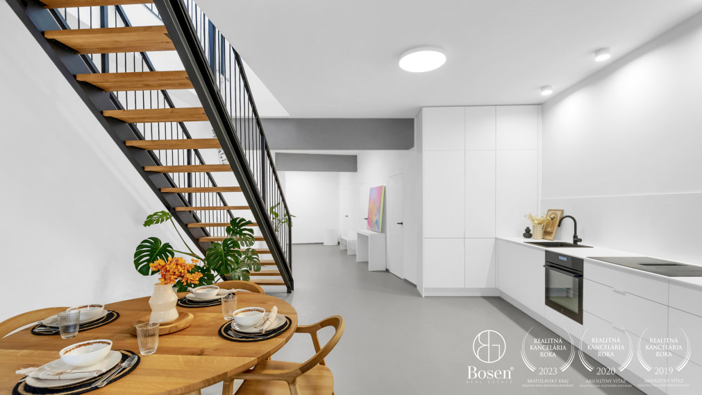 BOSEN | Novostavba 3 izbový mezonet s terasou 163,64 m2, Bratislava – m.č. Staré Mesto