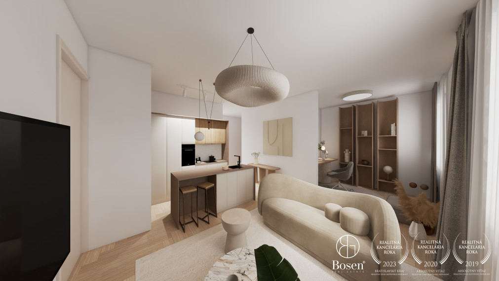 BOSEN | Zariadený 2,5 izbový byt v Starom meste -Jelenia ulica, 54m²