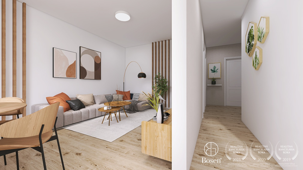 BOSEN | 2 izbový byt v novostavbe, Lučenec.