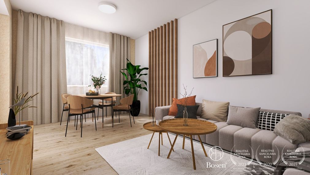 BOSEN | 2 izbový byt v novostavbe, Lučenec.
