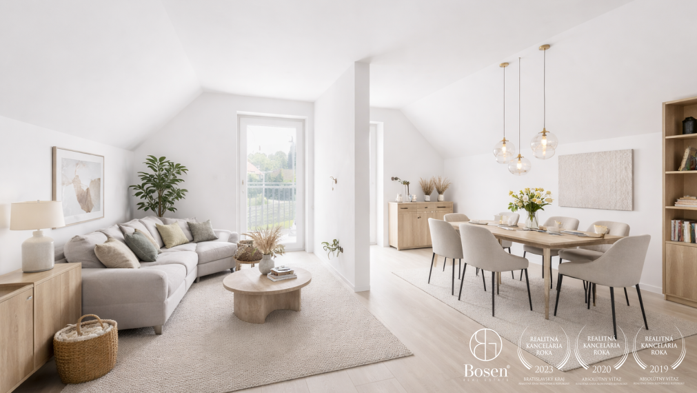 BOSEN | A05 | Mezonetový 4 izbový apartmán A05, Liptovský Mikuláš - Ondrašová, 80.14 m2