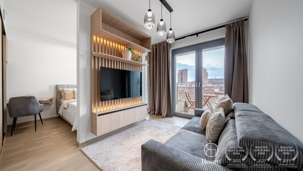 BOSEN | Kompletne zariadený 1,5- izbový byt s garážovým miestom, METROPOLIS - Staré Mesto