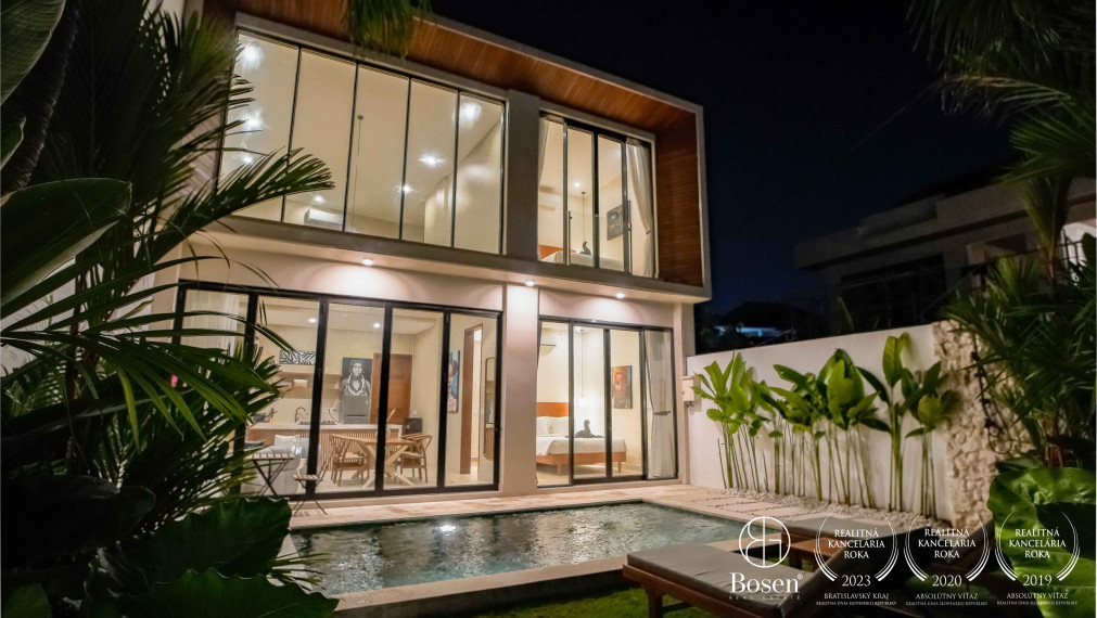 BOSEN | 2 izbová vila INDIANA s bazénom v lokalite Padonan, Canggu, Bali