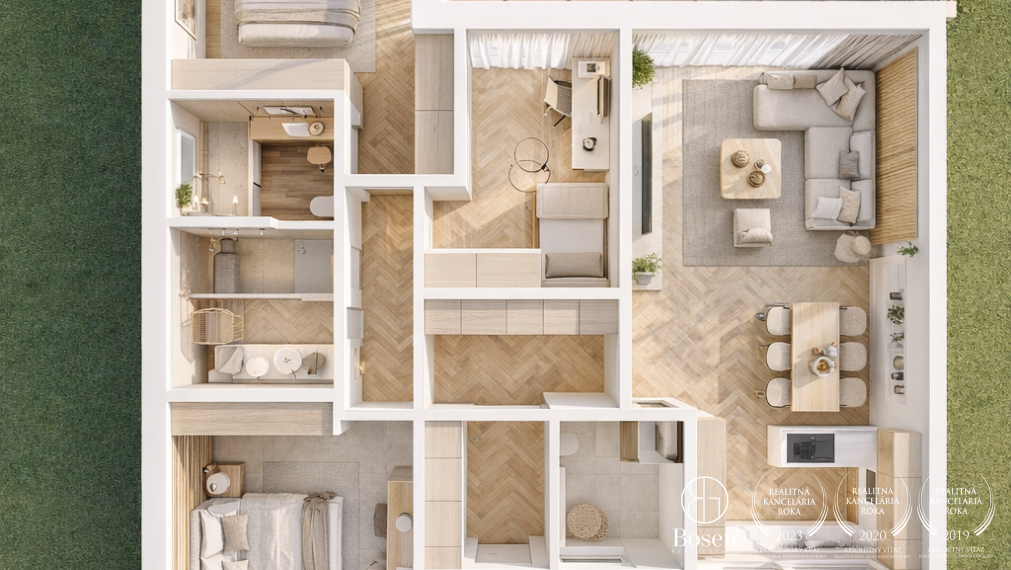 BOSEN | Novostavba rodinného domu 118 m2 - Trenčín