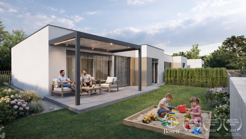 BOSEN | Na predaj novostavba 4 izbového rodinného domu B - Trenčín