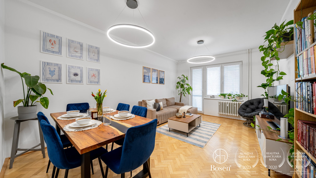 BOSEN | Mestské bývanie s priestorom a svetlom – 3 izb. byt, Polárna, Ružinov, 83m2